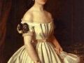 Portrait of E Vasilchikova, ca. 1867, by Kramskoi