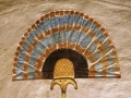 Egyptian art sunshade fan Ramses